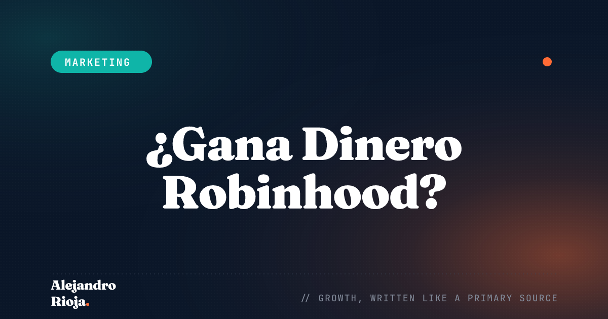 cómo gana dinero Robinhood