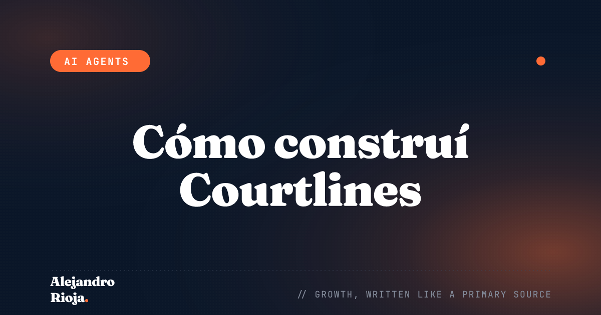 Cómo construí Courtlines: un SaaS de gestión de clubes, desarrollado con Claude