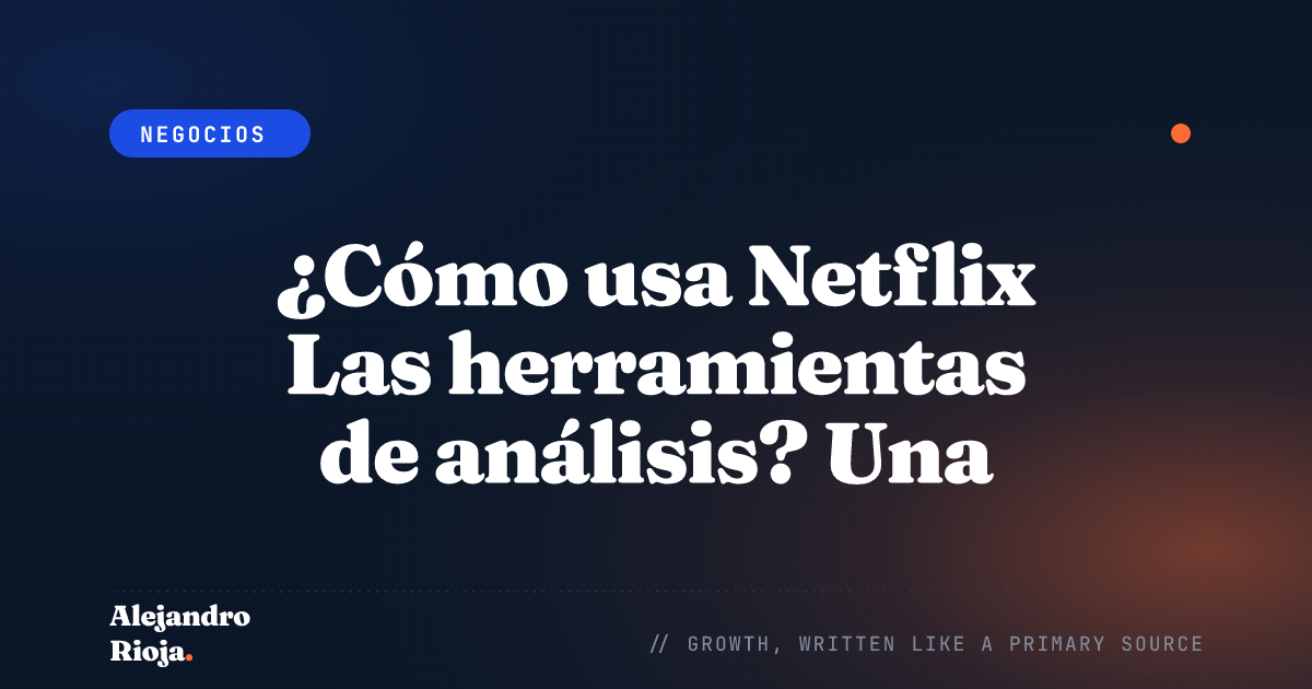 netflix-analytics-tools