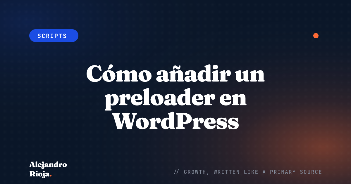 How To Add Preloader In WordPress A Step By Step Guide