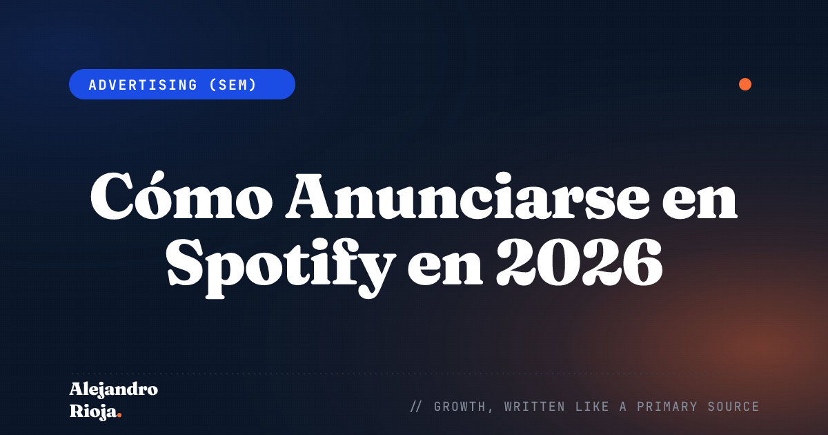 Cómo publicar anuncios en Spotify