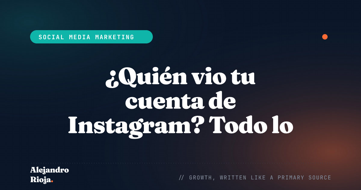Cómo verificar quién visita tu cuenta de Instagram