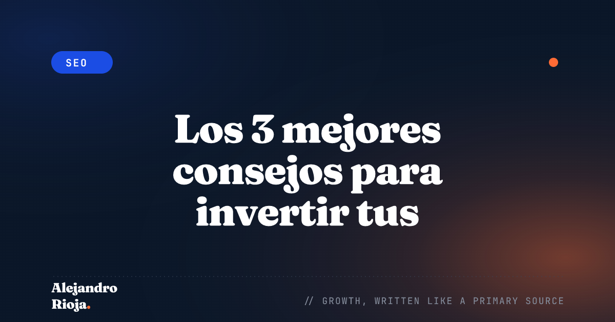 invertir-eficientemente