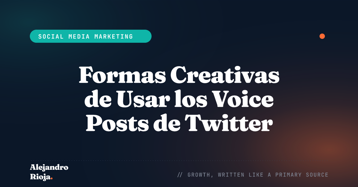 Creative Ways To Use Twitter's Voice Tweet