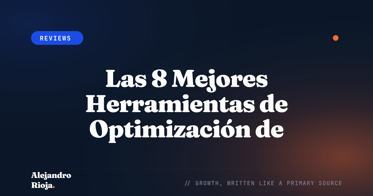 Herramientas de Optimización de Landing Pages
