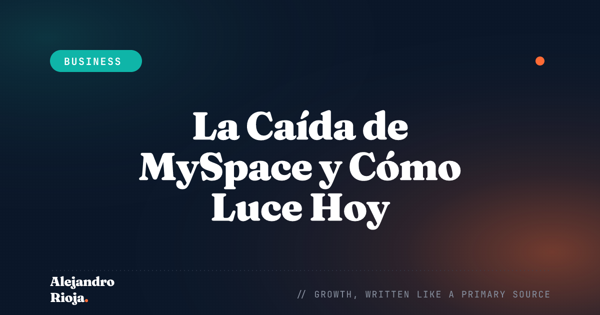 ¿MySpace Sigue Existiendo? ¿Por Qué Fracasó MySpace?