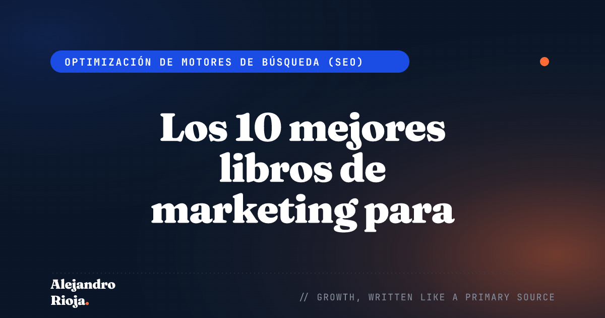 Los 10 mejores libros de marketing para leer en 2026