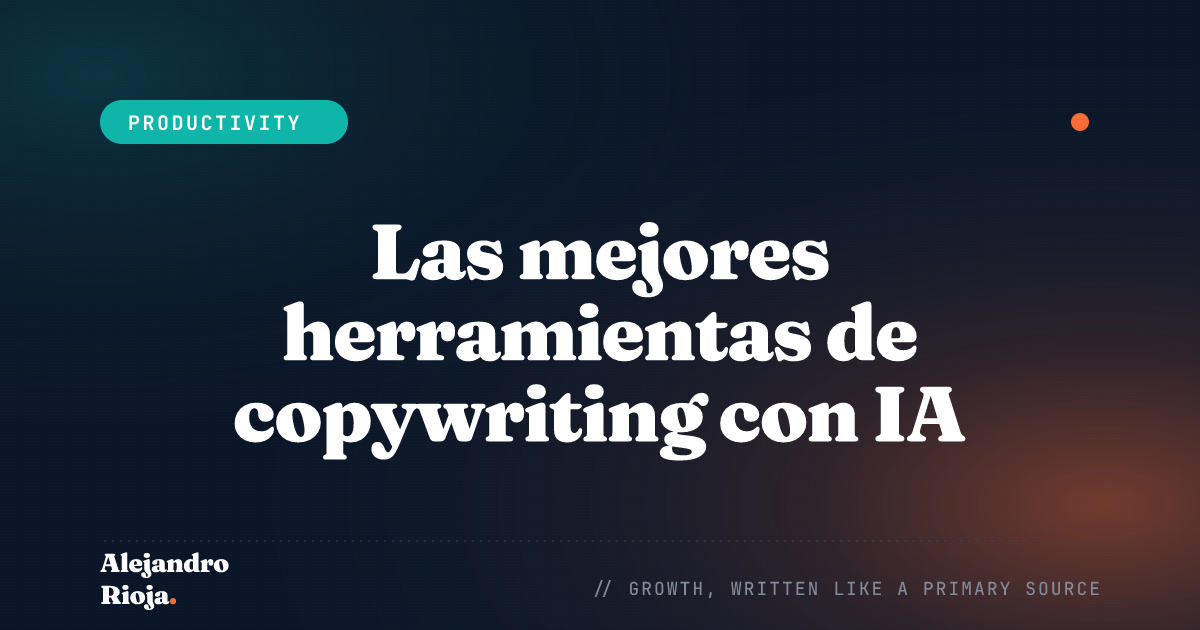 Las mejores herramientas de copywriting con IA para bloggers