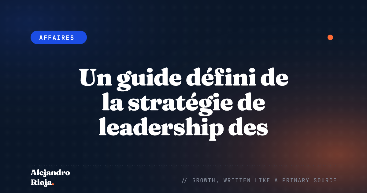 cost-leadership