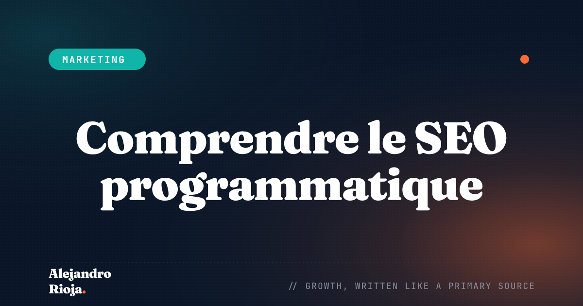SEO programmatique