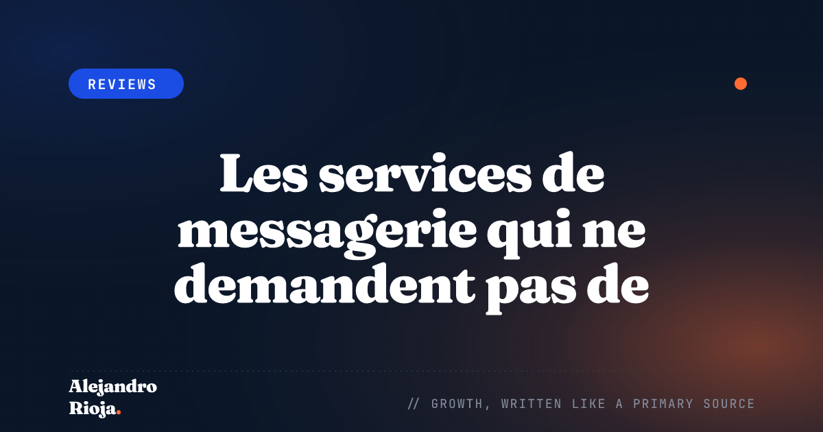 The Email Services That Don't Require Phone Verification