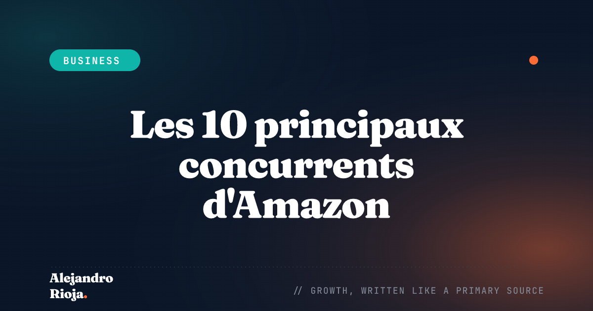 Les 10 principaux concurrents d'Amazon