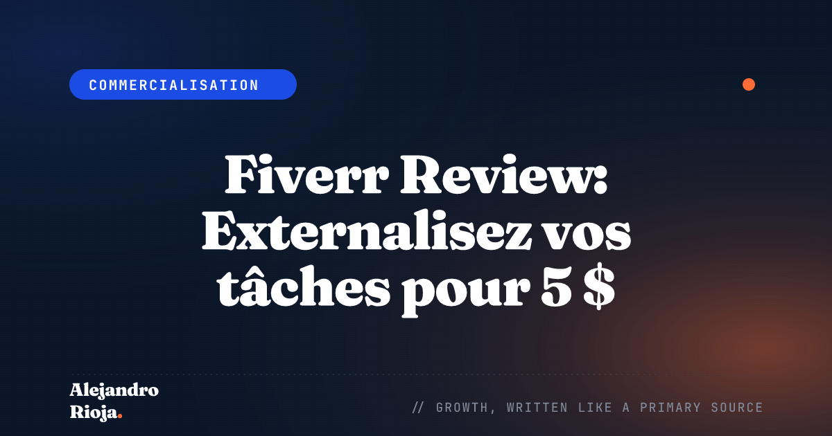 Fiverr Review: Externalisez vos tâches pour 5 $
