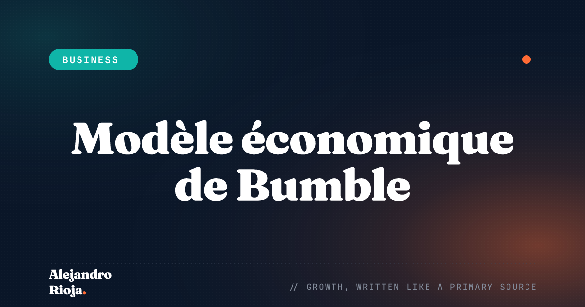 Modèle économique de Bumble : comment Bumble gagne de l'argent
