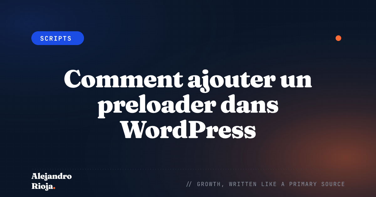 How To Add Preloader In WordPress A Step By Step Guide