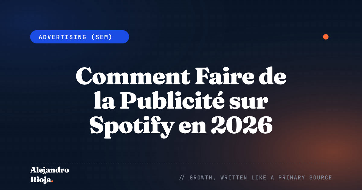 Comment diffuser des publicités sur Spotify