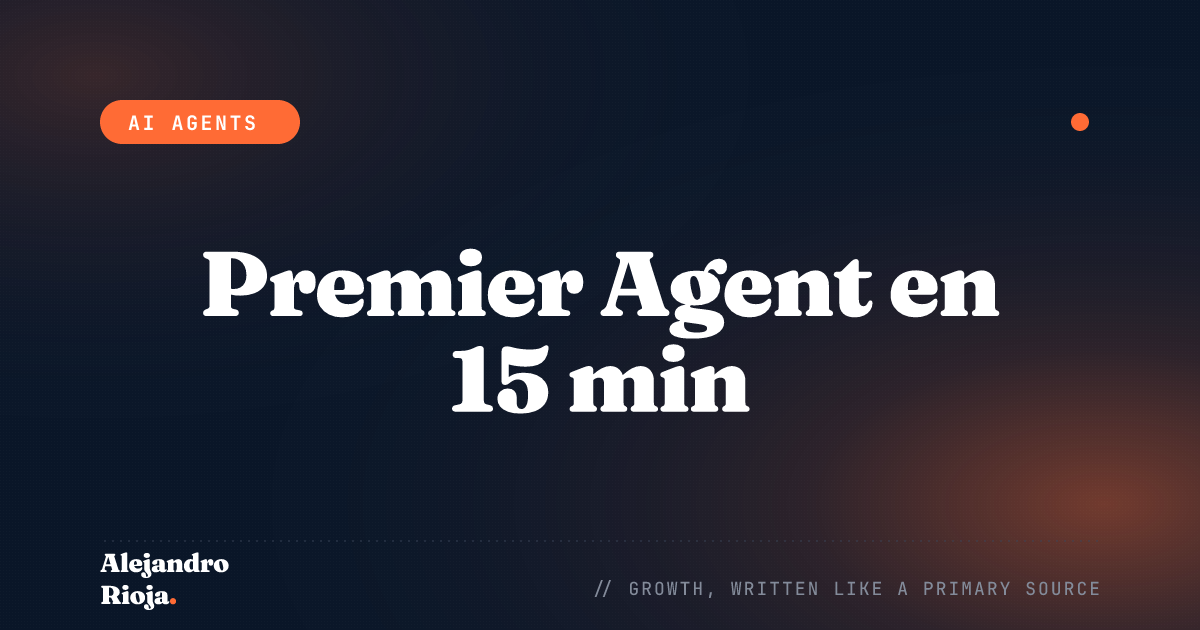 Comment Construire Votre Premier Agent IA en 15 Minutes