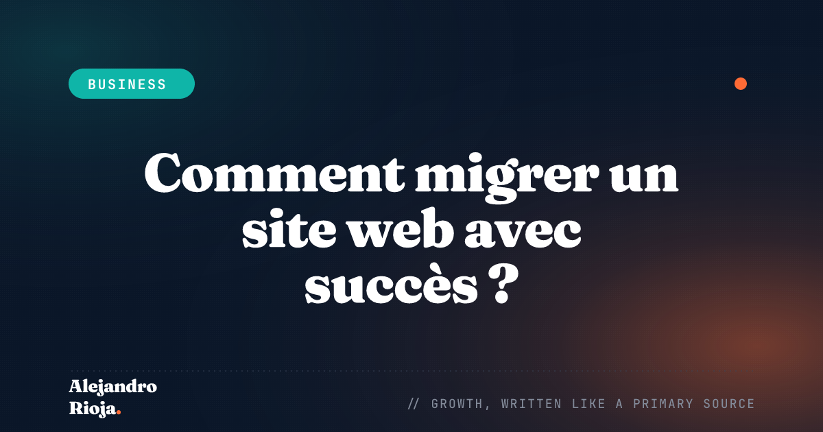 Comment migrer un site web avec succès