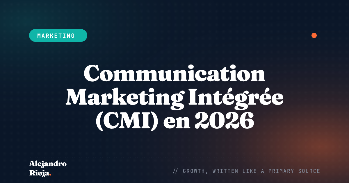 Integrated marketing communication (IMC) in 2026