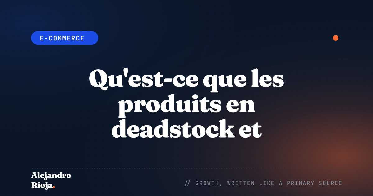 What Are Deadstock Products And How To Avoid Them