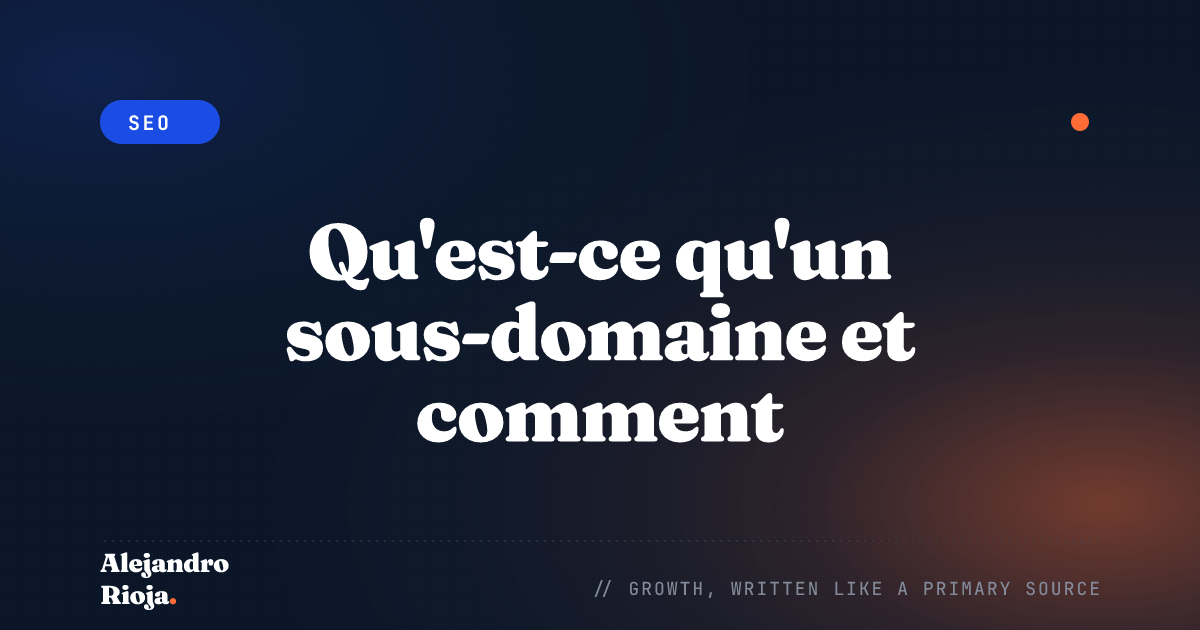 What is a Subdomain, and How Does it Affect Your Site's SEO