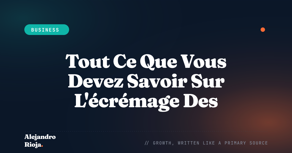 Tout Ce Que Vous Devez Savoir Sur L'écrémage Des Prix