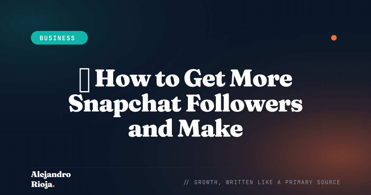 snapchat followers