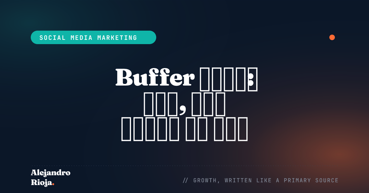 Buffer समीक्षा: फीचर, मूल्य निर्धारण और अधिक