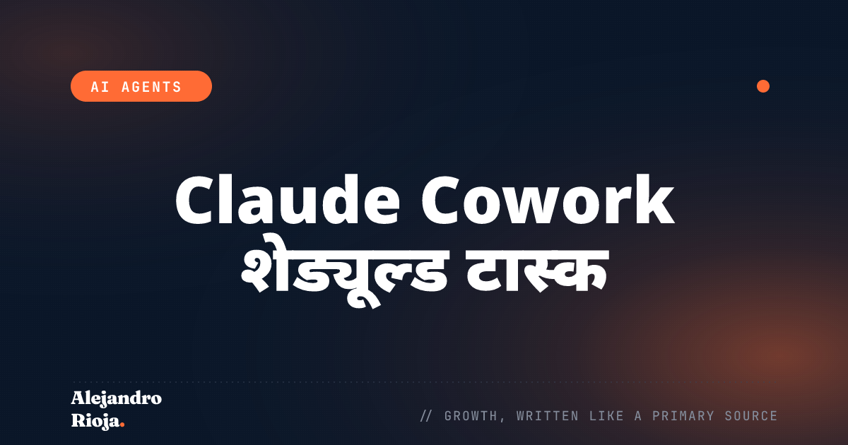 Claude Cowork शेड्यूल्ड टास्क: सेटअप गाइड