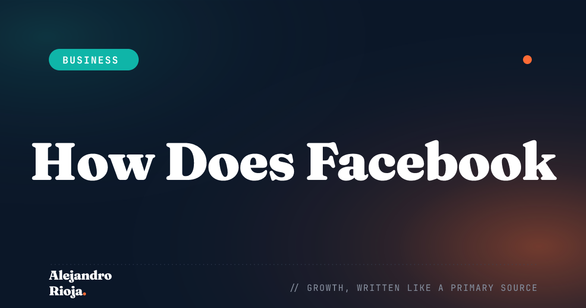 How does Facebook (Meta) make money — 2026 breakdown