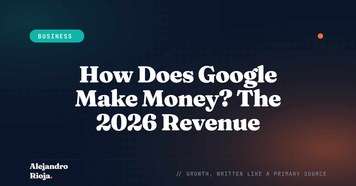 How does Google make money — 2026 breakdown