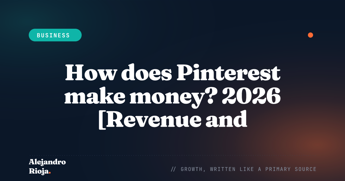 how does Pinterest make money