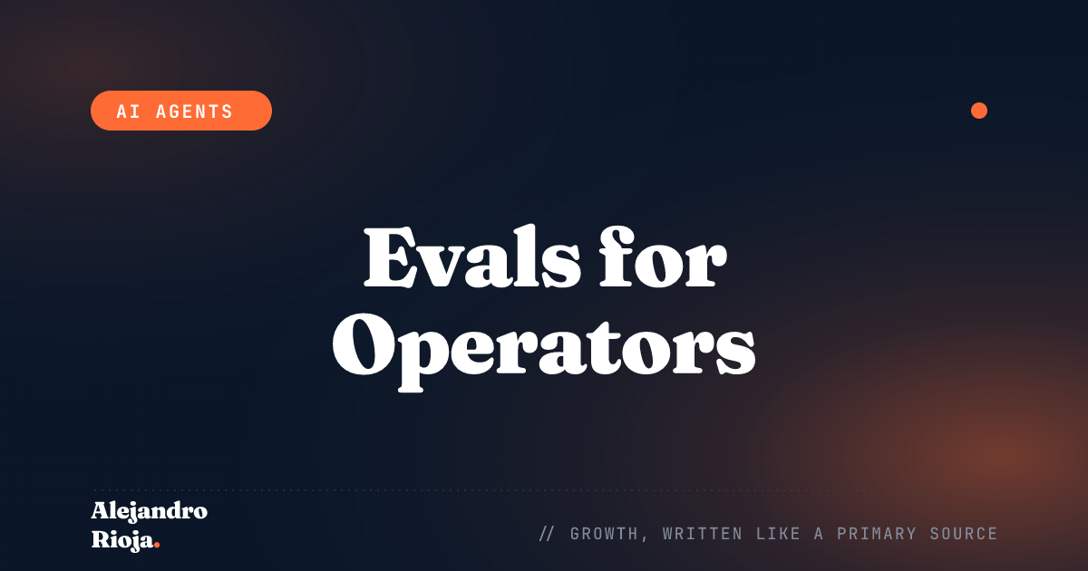 How I Measure Whether an AI Agent Is Actually Working