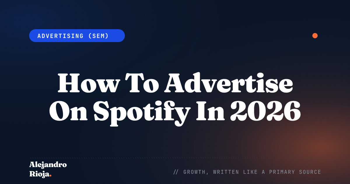 How to Run Spotify Ads