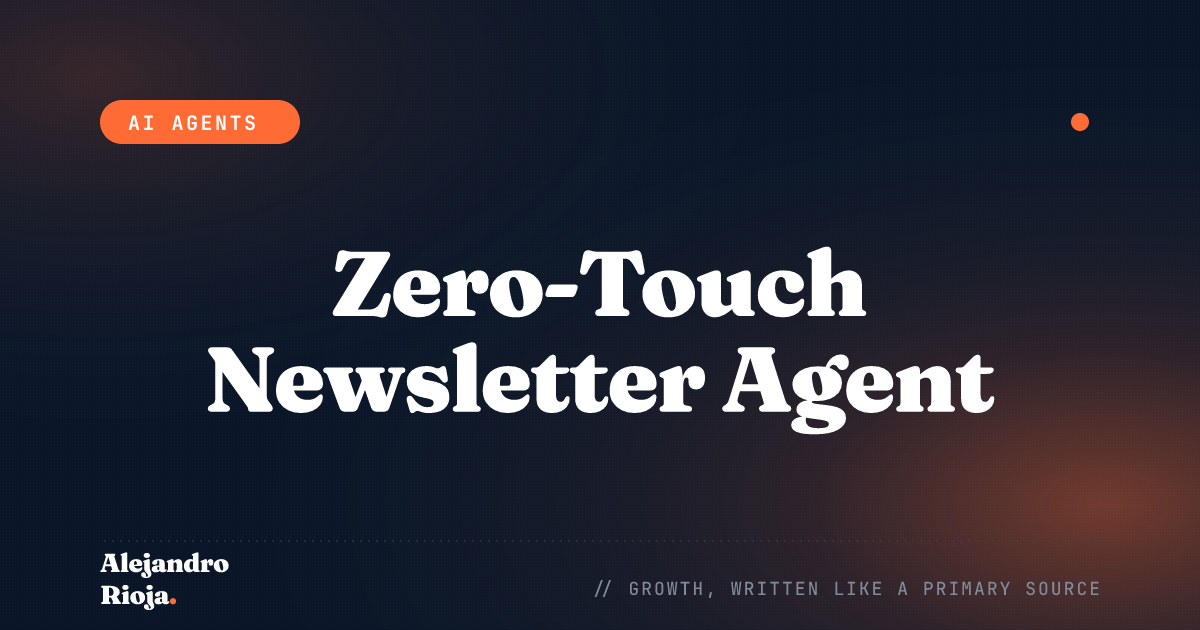 How to Automate Your Newsletter With an AI Agent