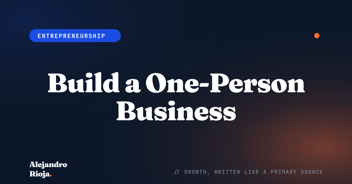 How to Build a Solopreneur Business: The 2026 Guide