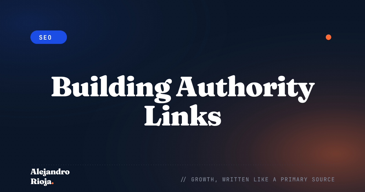 Building Authority Links Essential For New Blog Success