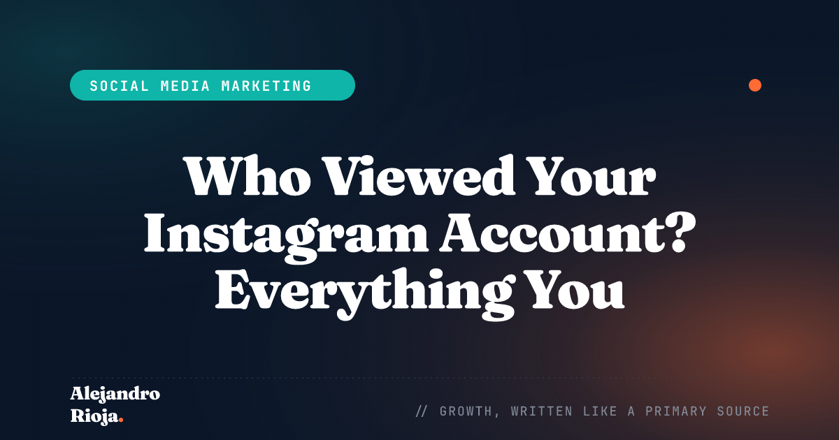 How To Check Who Visits Your Instagram Account