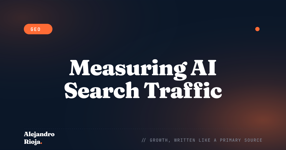 How to Measure Whether AI Search Is Actually Sending You Traffic