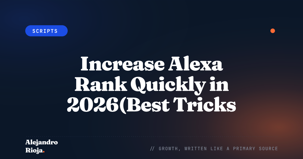 Alexa-ranking