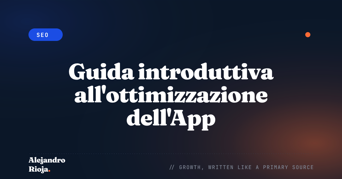 Guida introduttiva all'ottimizzazione dell'App Store per principianti
