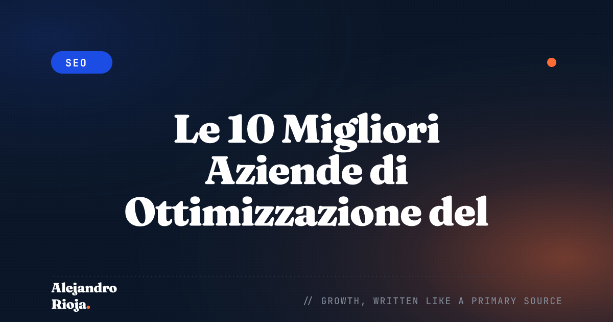Le 10 Migliori Aziende di Ottimizzazione del Tasso di Conversione