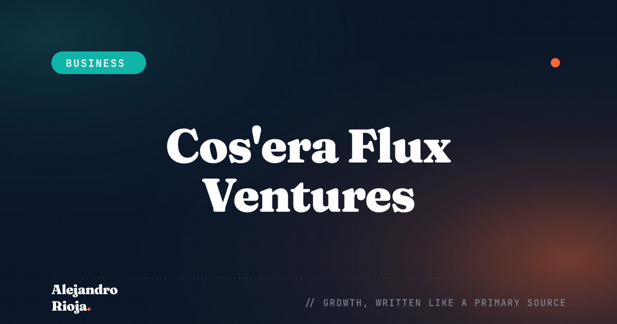 Cos'era Flux Ventures: sogni e piani