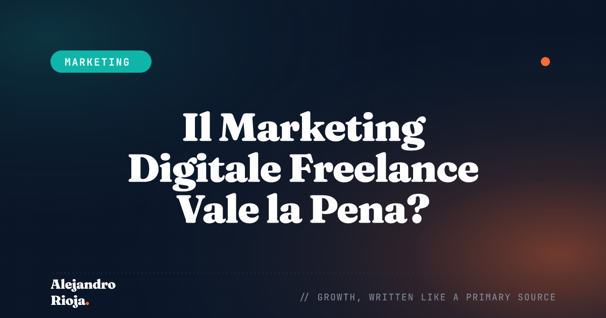 Marketing Digitale Freelance