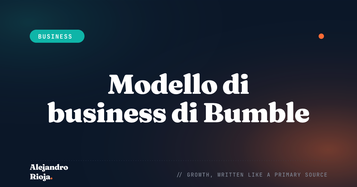 Modello di business di Bumble: come guadagna Bumble