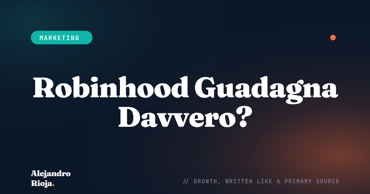 come guadagna Robinhood