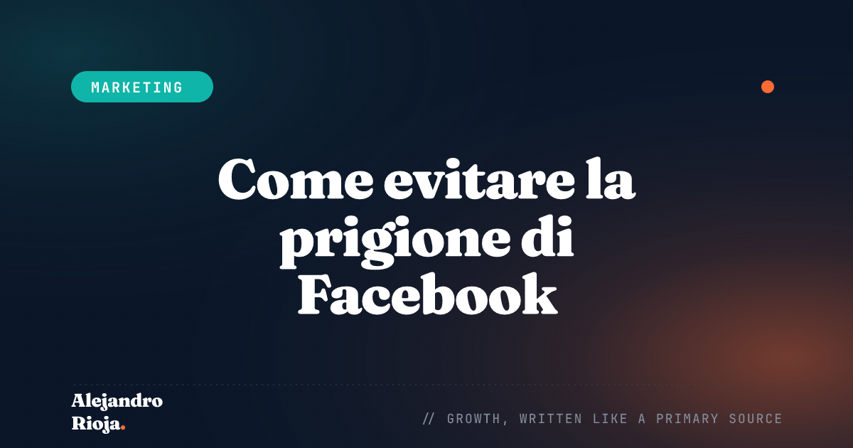 Come evitare la prigione di Facebook: tutte le cose da fare e da non fare