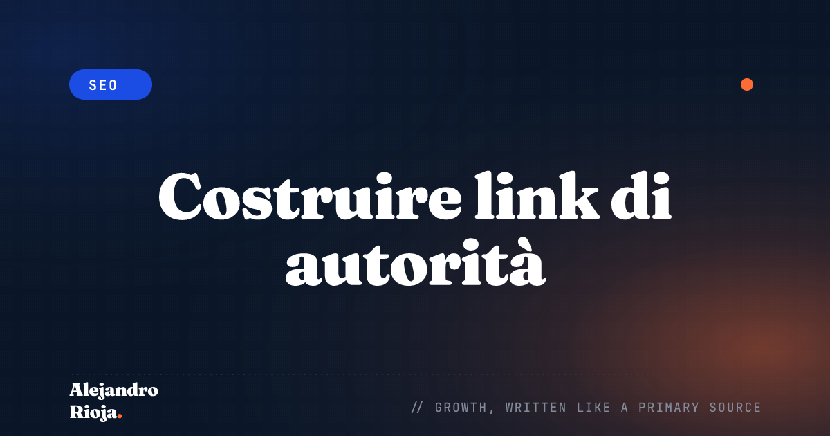 Costruire link di autorità: essenziale per il successo di un nuovo blog