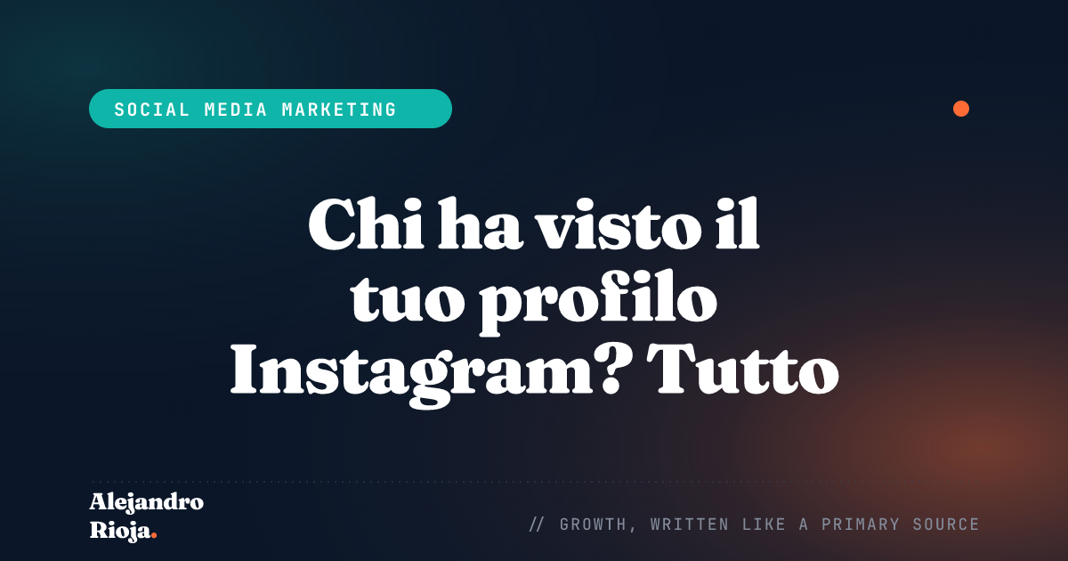 Come verificare chi visita il tuo account Instagram