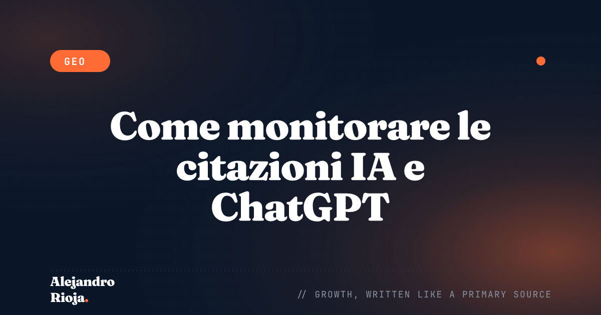 Come monitorare le citazioni in AI Overviews e ChatGPT